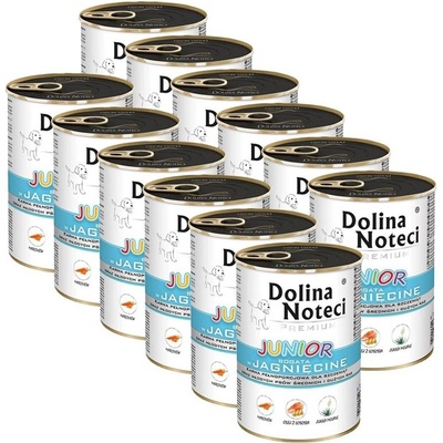Dolina Noteci Premium Junior jahňacie 12 x 400 g