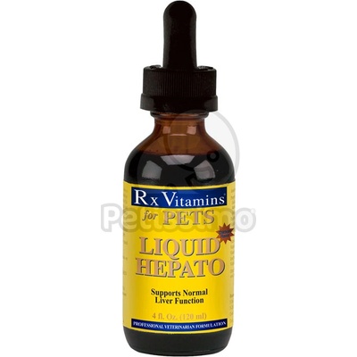 Rx Vitamins RX Liquid Hepato допълваща храна за кучета и котки 120 мл