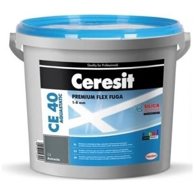 Ceresit CE 40 Biela 01 Aquastatic škárovacia hmota 5 kg, biela