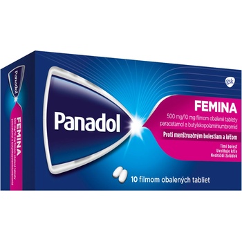 Panadol Femina tbl.flm.10 x 500 mg/10 mg