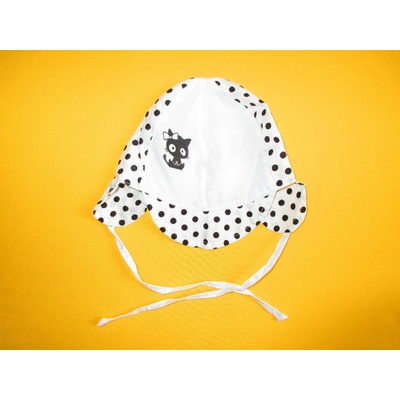 Arex ČR dívčí plátěná čepička s kšiltem bílá