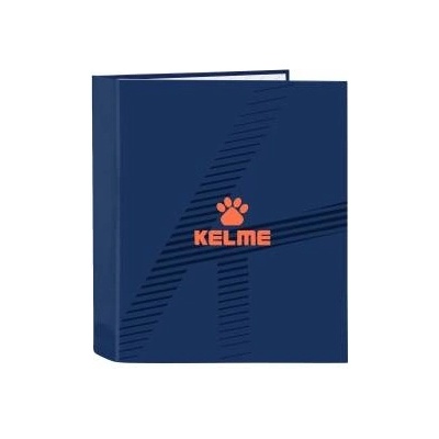 KELME Папка с пръстени Kelme Navy blue Оранжев Морско син A4 (27 x 33 x 6 cm)