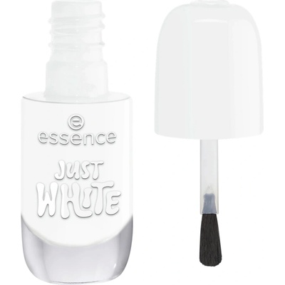 Essence Gel Nail Colour 33 Just White Lak na nechty 8 ml