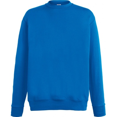 Fruit of the Loom mikina Lightweight Set-In Sweat, pánská COT16215645001 royal blue