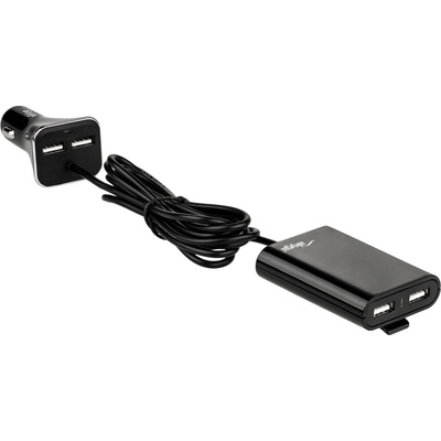 Automobilový napájecí zdroj USB A zásuvka x4 5V/2,1A,5V/2,4A