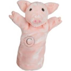 The Puppet Company Кукла за театър Прасенце, серия Голяма ръкавица, 40 см