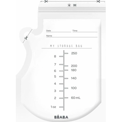 Beaba Breast Milk Storage Bags sáčky na uchování mateřského mléka 50 ks 250 ml