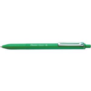 Pentel Химикалка, 0, 35 мм, с бутон, PENTEL "iZee", зелена BX467-D (BX467-D)