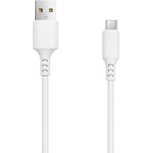 Setty GSM106096 USB - microUSB, 3A, 1m, bílý