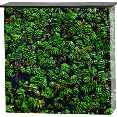 Jansen Display Counter Fabric Table Top Black, 1000 x 1000 mm