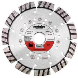 Metabo - Диамантен режещ диск за бетон 150x22, 23 мм 628572000 (628572000)