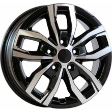 AGT 16275 6x16 5x118 ET68 black polished