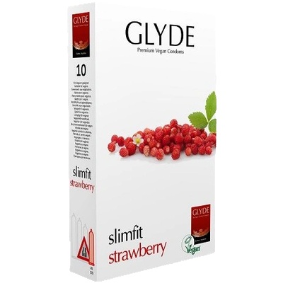 GLYDE Slimfit Strawberry 10´s