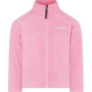 Didriksons Детско поларено яке Didriksons Kid's Monte Full-Zip 10 Fleece jacket - Light Heather Pink - размер 130 (703-5308-0516)