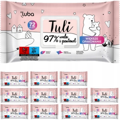 Luba Tuli s pentalnolom, vlhčené obrúsky 72 ks