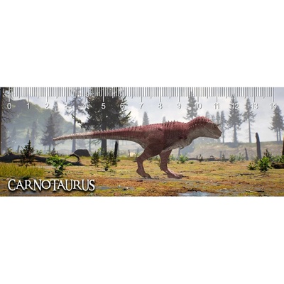 Pravítko 3D Carnotaurus Deep