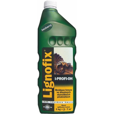 Lignofix I-profi OH likvidace a prevence dřevokazného hmyzu, náhradní náplň, 800 g