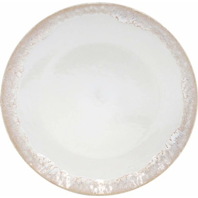 Casafina Biely tanier z kameniny 27 cm Taormina
