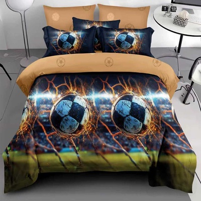 EmonaMall Двулицево спално бельо EmonaMall, 6 части - Модел S18988 (S18988-66666d)