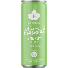 Puhdistamo Natural Energy Drink Rhuby 330 ml