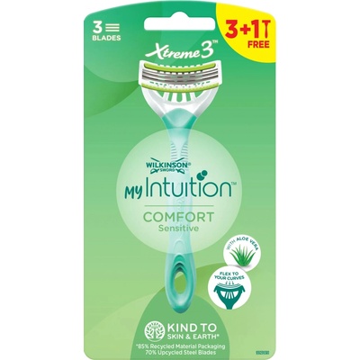 Wilkinson Sword Xtreme 3 My Intuition Comfort Sensitive 4 ks