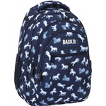 BACK UP Ученическа раница back up - С коне (25735)