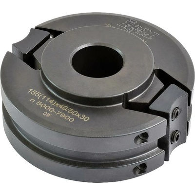 IGM F020-12030 - Univerzální frézovací hlava pr. 120x40/50x30mm, ocelové tělo