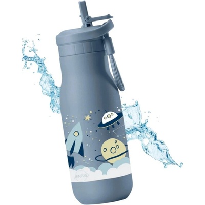 Jenard termoláhev s pítkem 350ml Blue space