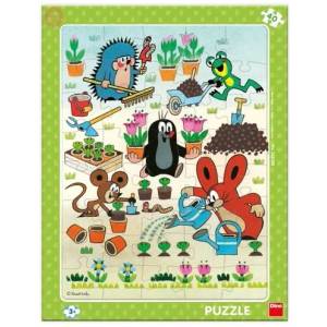 Dino - Puzzle Krtko záhradník 40 dielikov - 40 - 99 piese