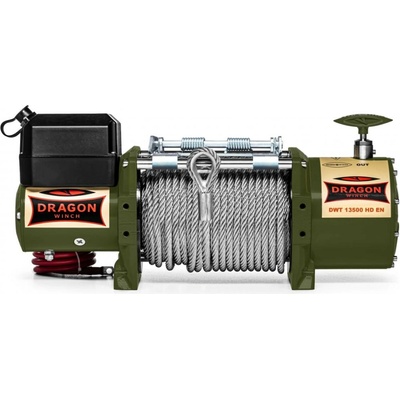 DRAGONWINCH Naviják Dragon Winch Truck DWT 13500 HD EN 14492-2, 12V, Ocelové lano