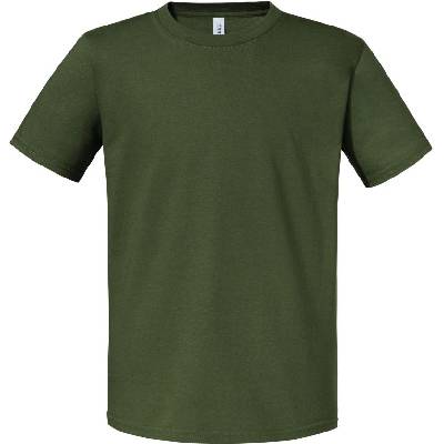JERZEES 470Y ECO PREMIUM / Детска тениска от органичен памук - военно зелено XL (09470Yc4704)