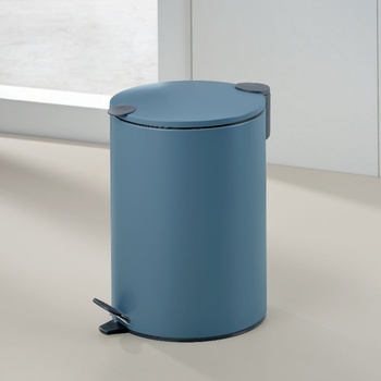 Kela 3 л тъмно син кош за отпадъци с педал KELA от серия Mats