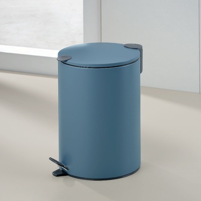 Kela 3 л тъмно син кош за отпадъци с педал KELA от серия Mats