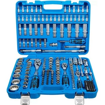 BGS technic hlavice Gear Lock | 6.3 mm (1/4") / 10 mm (3/8") / 12.5 mm (1/2") račne | 192 ks (BGS 2247)