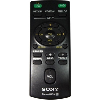 GENERAL Sony rm-anu159, rm-anu160, ht-ct60, sa-ct60, ss-wct60 - дистанционно управление дубликат (rm-anu159, rm-anu160, ht-ct60, sa-ct60, ss-wct60)