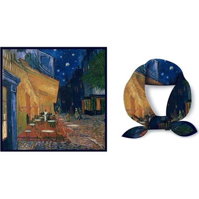 Bavlissimo šátek Van Gogh maluje obrazy noční kavárna