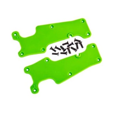 Traxxas Зелен капак на предното рамо Traxxas (ляв и десен)