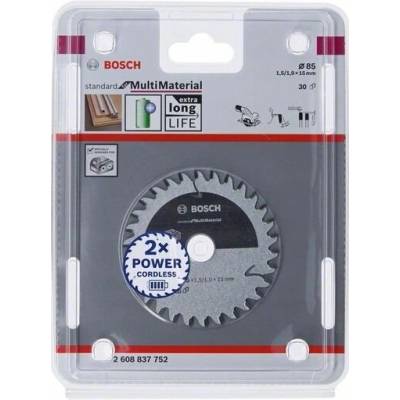 Bosch Professional Okružní pila Standard MultiMaterial 85x15 mm 30 zubů