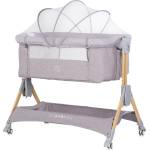 Chipolino Бебешка сгъваема кошара Chipolino - Sleep'n Fold, платина (KOSSF0262PL) - baby