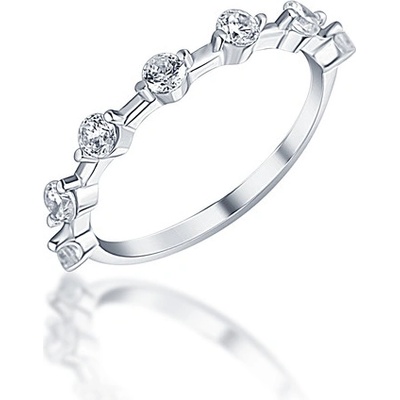 JVD Dámský stříbrný prsten se zirkony JVD SVLR0416XH2BI