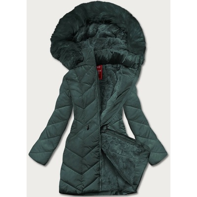 Dámská zimní bunda (2m-21308) zelená