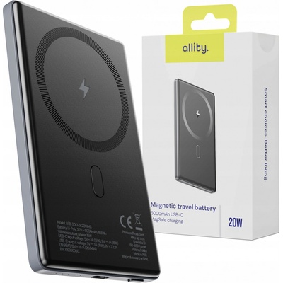 Allity APB-300 5000mAh 15WBAEPOWERWIR5000ALLGR šedá