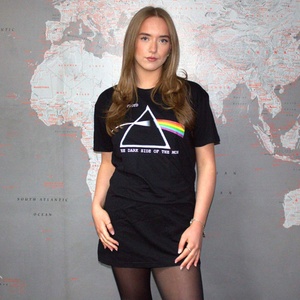 ROCK OFF Дамска рокля Pink Floyd - DSOTM Courier - ROCK OFF - PFDRS28LB