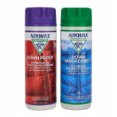 Nikwax Down Wash Direct/Down Proof tekutý impregnační přípravek 600 ml
