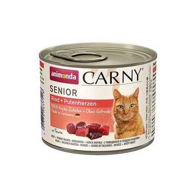 ANIMONDA konzerva CARNY Senior - hovädzie, morčacie srdce 200g