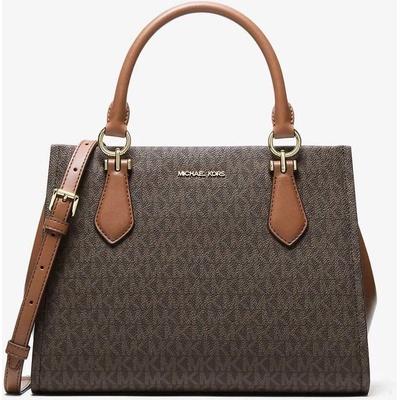 Michael Kors dámská logová kabelka Marilyn hnědá