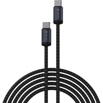 Devia EC646 PD USB-C - USB-C 1m černý