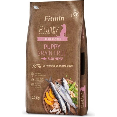 Fitmin Purity Grain Free Puppy Fish 12 kg