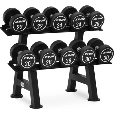 Ziva XP 5 Pair Dumbbell Rack with Saddles dvouradový stojan na 5 párů jednoručiek