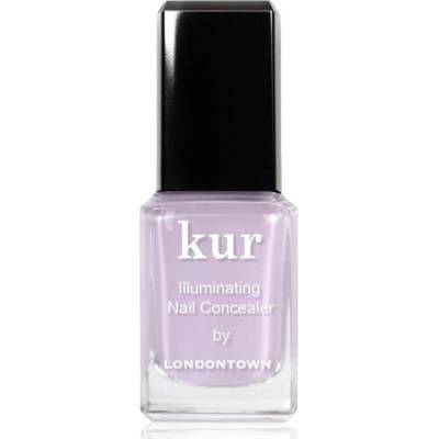 LONDONTOWN Kur Illuminating Nail Concealer rozjasňující lak na nehty odstín Lavender 12 ml